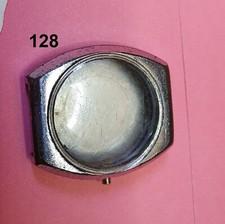 cassa uomo orologio 34,7 x 38,4 mm watch old case back stainless steel vintage