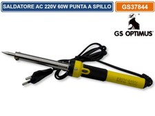 GS OPTIMUS GS37844 SALDATORE PER STAGNO CON PUNTA A STILO AC 220V 60W