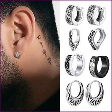 Orecchini a cerchio punk