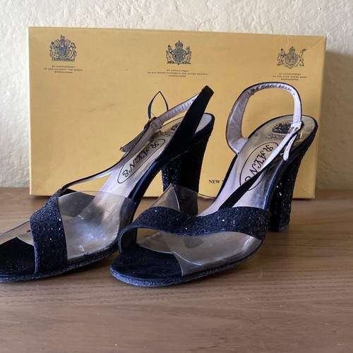 Scarpe vintage rayne glitter - scarpe,