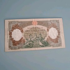 5000 LIRE Due Regine 7/1/1963 Carli Ripa BB+  R2