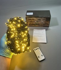 Luci Fata Natale Esterno 35m