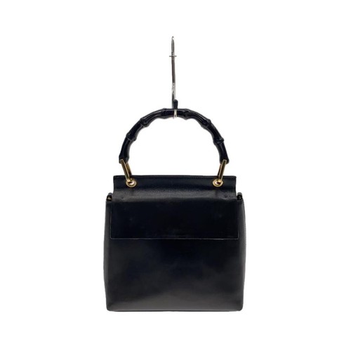 Gucci handbag bamboo - bamboo, leather