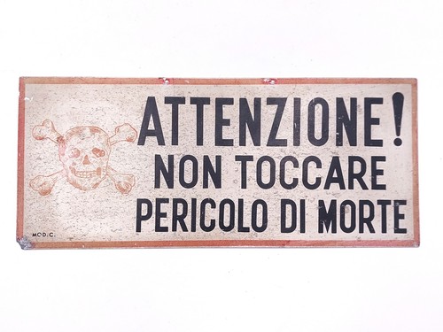 Targa cartello insegna - cartello,