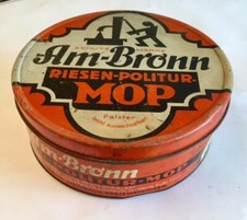 antica grande scatola di latta tedesca prima metà del '900