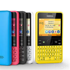 Nokia Asha 210 GSM sbloccato tastiera QWERTY Bluetooth Wifi telefono doppia SIM