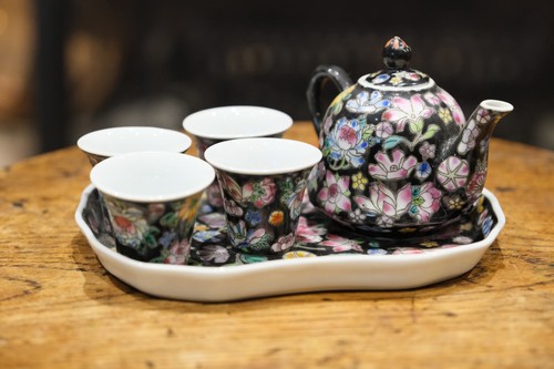 Set tè vintage jingdezhen - set,