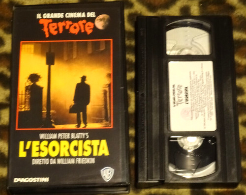 Esorcista vhs cinema del - vhs,