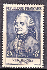 TIMBRE 1955 FRANCE CELEBRITE SERIE RENOIR N° 1030-N**. TB-COTE: 30 EUROS-VSCAN-