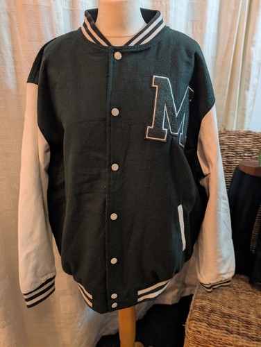 Giacca letterman varsity verde - letterman,