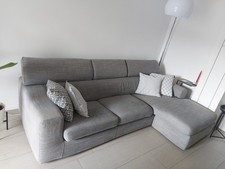 Divano Poltrone e Sofa - 3 posti - grigio - Angolare