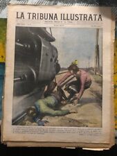 La Tribuna Illustrata 17 1923 Sciagura Novoli Lecce Canti Paesani Arquà Petrarca