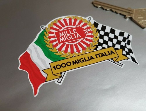 Adesivo casco mille miglia - casco,