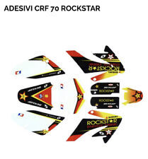 Kit Grafiche Adesivi Rockstar Completo X Pit Bike Crf 70 125cc 140cc 150cc