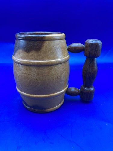 Bicchiere birra legno - birra, fatto
