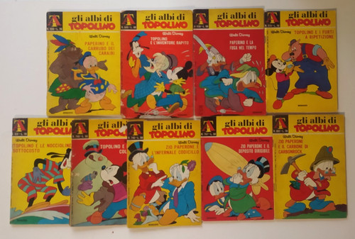 Gli albi topolino mondadori - albi, di