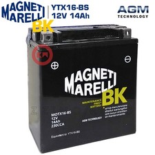 BATTERIA MARELLI YTX16-BS