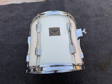 RARO TAMA ARTSTAR 1 ACERO OCCHIO DI UCCELLINO 13x12 BIANCO TOM TAMBURO