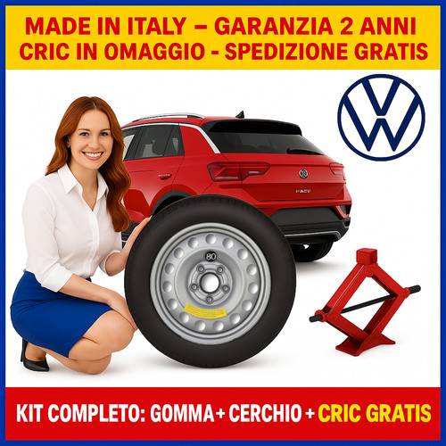 Kit ruotino scorta vw - scorta,