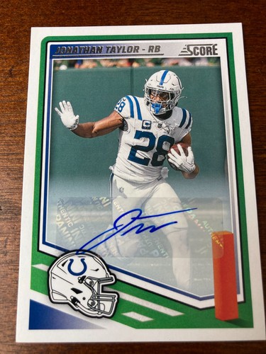 Autografo jonathon taylor 2025 - jonathon,