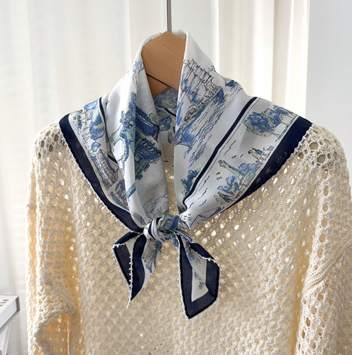 100 silk mulberry scarf - silk,