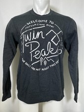 Felpa grigia Twin Peaks 1990