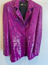 Giacca blazer Zara viola