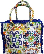 KARAMELL Borsa Mare in Canvas