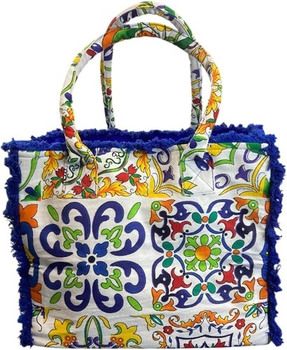 Karamell borsa mare canvas - karamell,