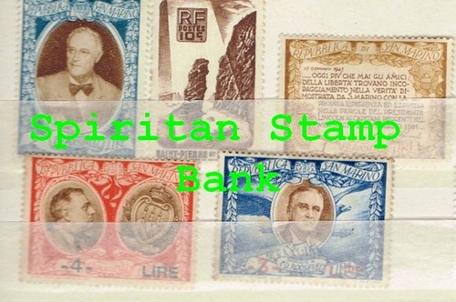 San marino stamps - marino, assorted
