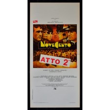locandina NOVECENTO atto 2 Bertolucci De Niro Depardieu Sanda Quarto Stato B12