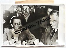 photo 1951 tribunal CHIETI ITALIE Laura DIAZ député communiste Fausto GULLO H667