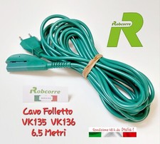 Cavo Folletto Filo di Alimentazione 6.5mt per Vorwerk VK135 VK136 Compatibile