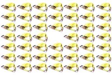 50x Cinghia di tensione cinghia con cricchetto 10m 2500/5000kg 2,5/5t 