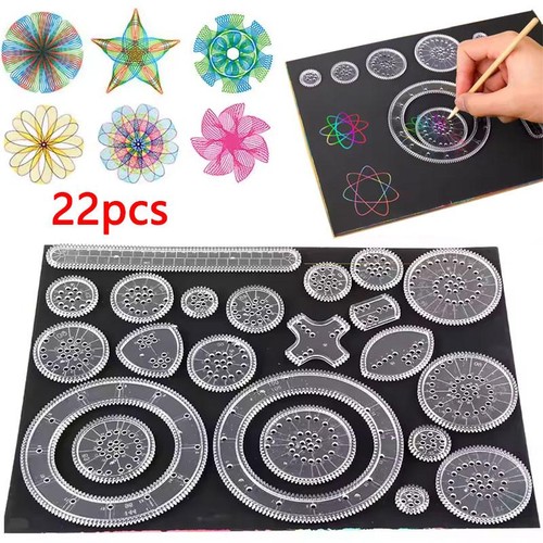 Spirograph design tin set - design,