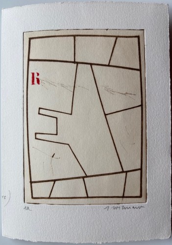 James coignard gravure 1991 - gravure,