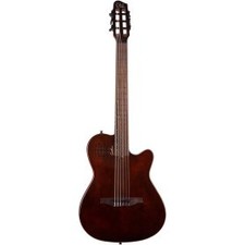 Godin Multiac Mundial Kanyon Burst Nylon 6‑str – Cedar top, cutaway, preamp Doub
