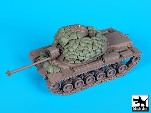 Black dog m48a3 patton - m48a3,