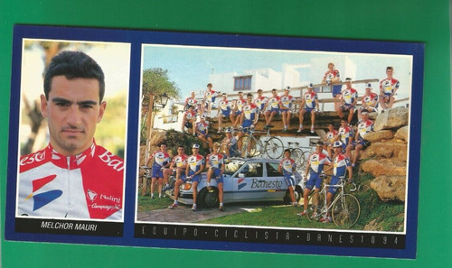 Cyclisme carte cycliste - carte,