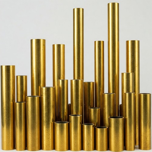 Tubo tondo ottone cavo - 6mm, 8mm