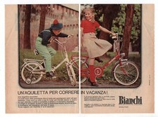 PUBBLICITÀ ADVERTISING WERBUNG ITALIAN CLIPPING 1966 BIANCHI AQUILETTA