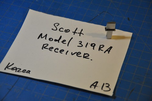 Scott 319ra ricevitore ricambi - scott,