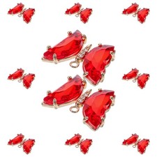 10 pezzi di farfalle in in