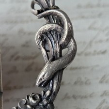 Fibbia per cintura argento