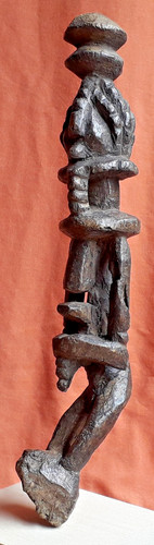 Ancient eroded dogon altar - dogon,