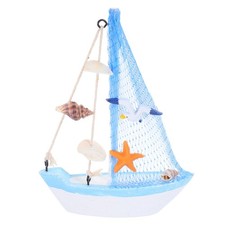  Statuetta in miniatura di barca a vela - Decorazione per barca a vela, mini