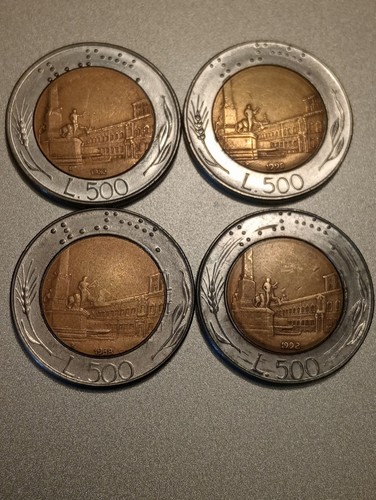 500 lire piazza del - lire, 'piazza