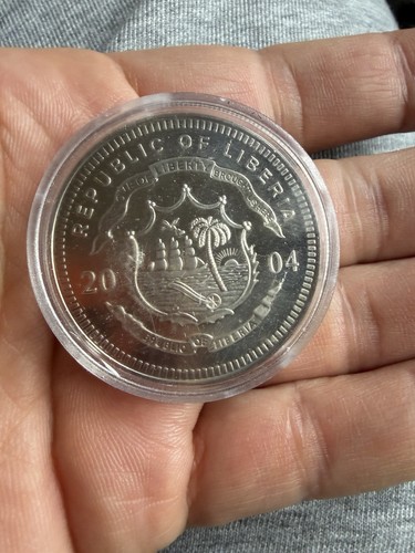 Moneta liberia dollari - dollari, 2004