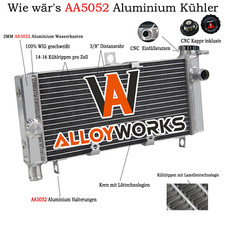 Radiatore racing alluminio - , per
