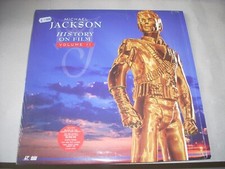 MICHAEL JACKSON  / HISTORY ON FILM II Laserdisc Usa
